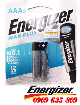 Energizer EP92-BP2 (LR03); Pin AAA 1.5v Energizer EP92-BP2 Max Plus (Xuất xứ Singapore) Vỉ 2viên